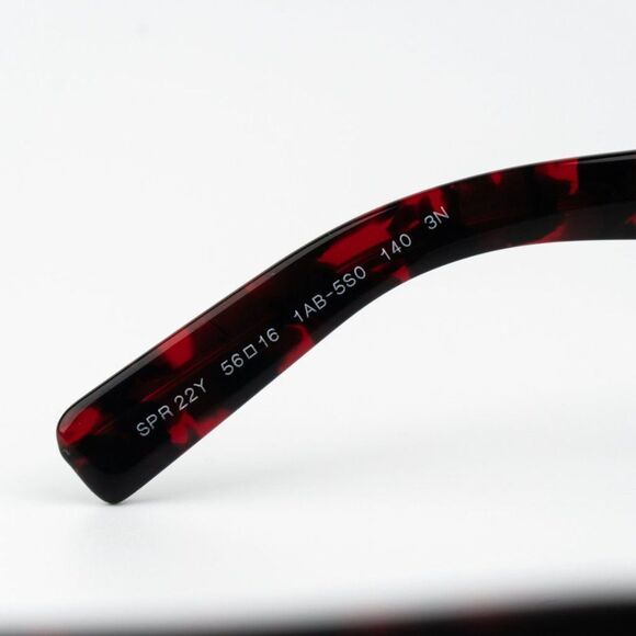 Prada Men Sunglasses Black Dark Grey Pilot PR22YS 1AB5S0 BRAND NEW - Picture 12 of 13